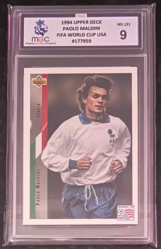 Paolo Maldini (Italy) Upper Deck FIFA World Cup USA 1994 MGC 9