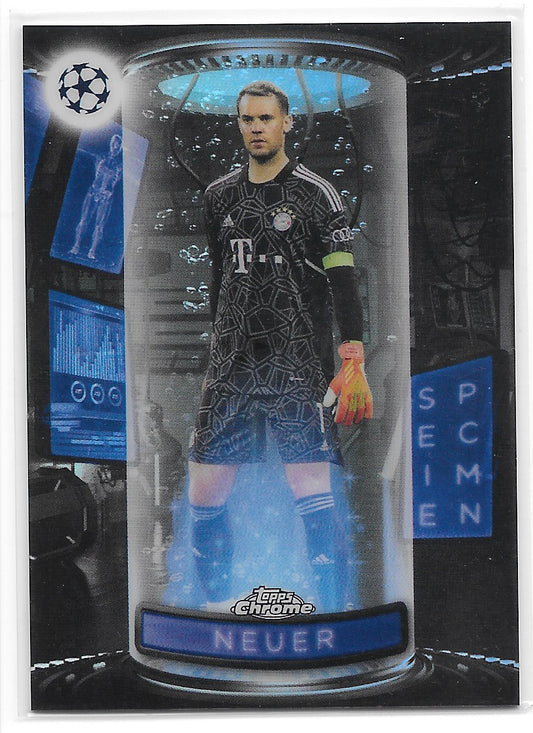 Manuel Neuer (FC Bayern Munchen) Specimen Topps Chrome UEFA Club Competitions 22-23