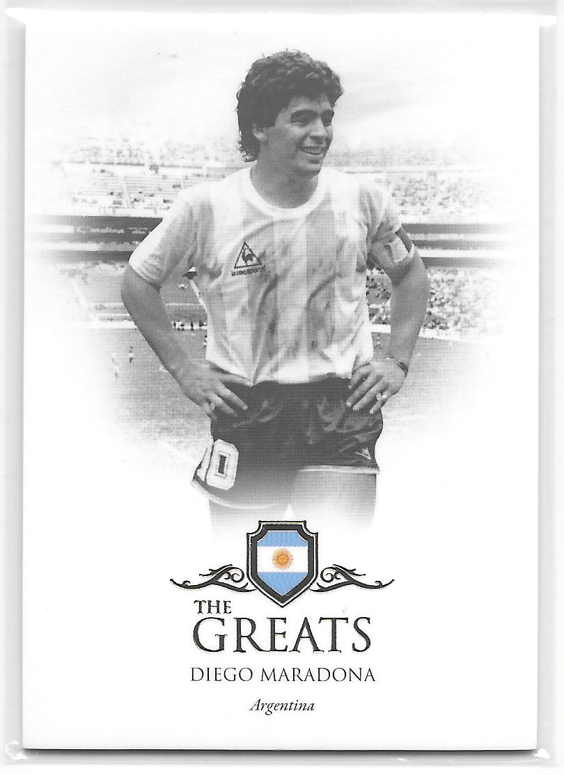 Diego Maradona (Argentina) The Greats Futera Unique World Football 2023