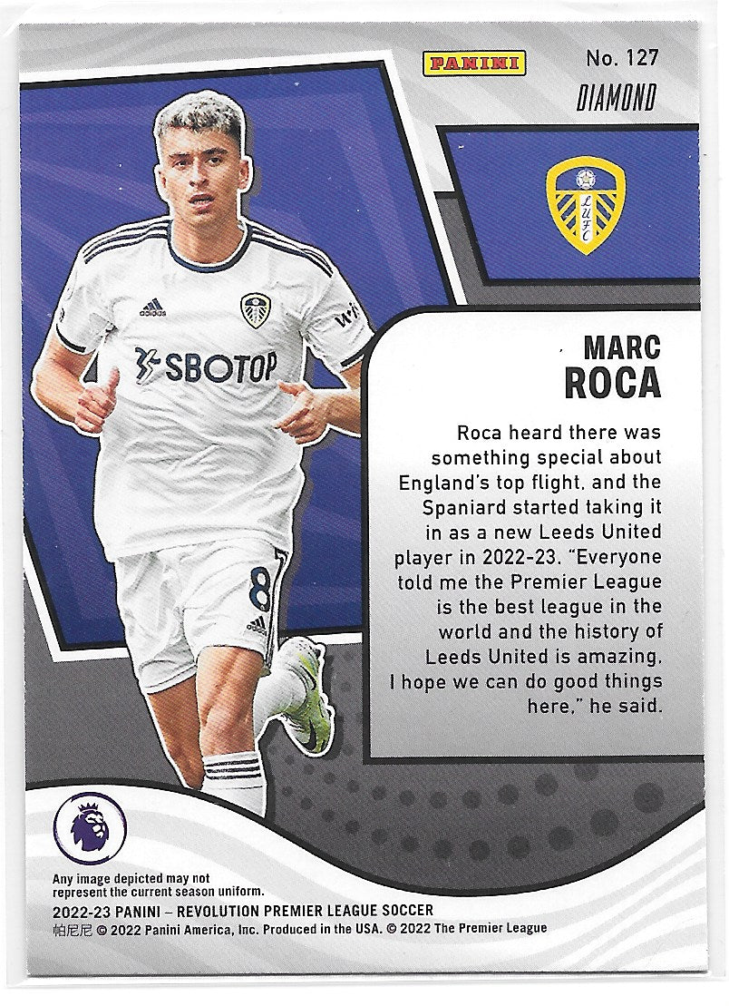 Marc Roca (Leeds United FC) Diamond Panini Revolution Premier League 22-23