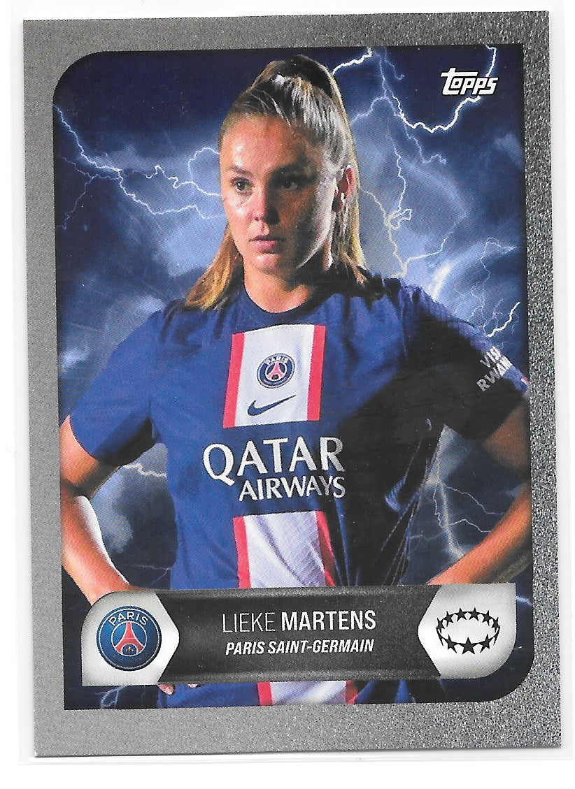 Lieke Martens (PSG) Topps UEFA Summer Signings 22-23