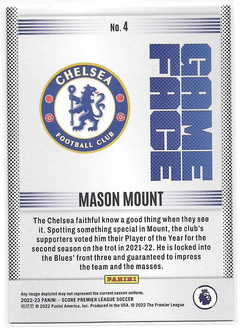 Mason Mount (Chelsea FC) Game Fame Panini Score Premier League 22-23