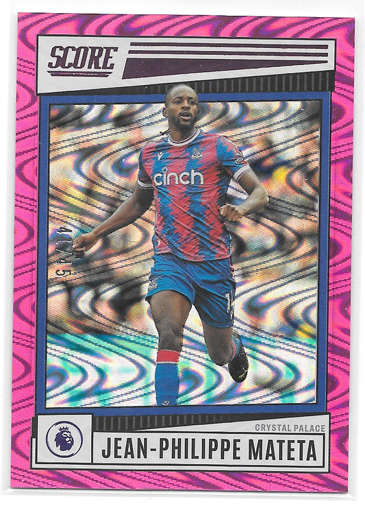 Jean-Philippe Mateta (Crystal Palace) Pink Swirl /45 Panini Score Premier League 22-23