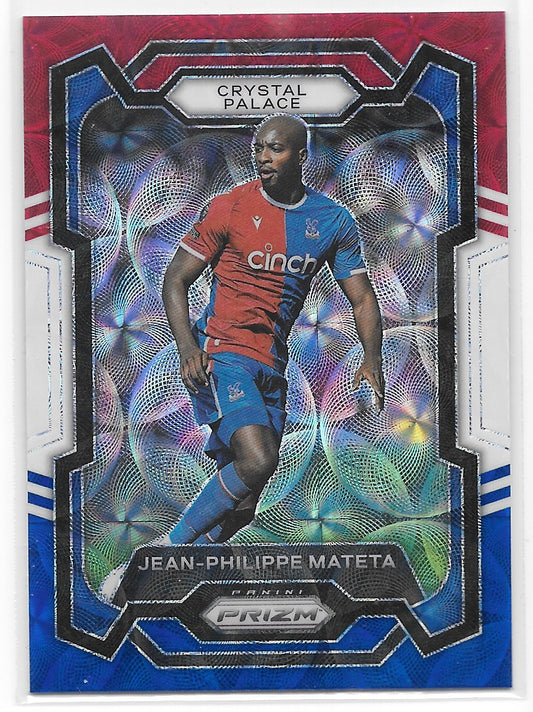 Jean-Philippe Mateta (Crystal Palace) Red White & Blue Choice Panini Prizm Premier League 23-24
