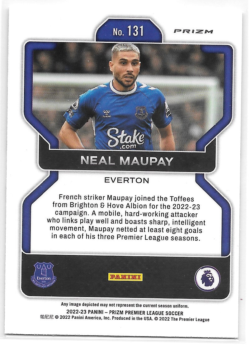 Neal Maupay (Everton) Breakaway Panini Prizm Premier League 22-23