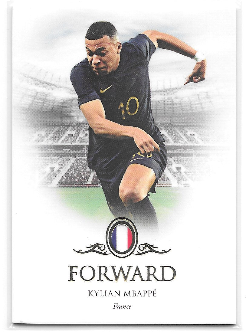 Kylian Mbappe (France) Base Futera Unique World Football 2023