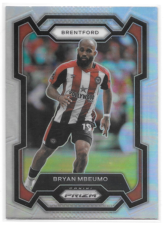 Bryan Mbeumo (Brentford) Silver Panini Prizm Premier League 23-24