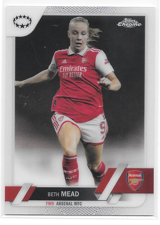 Beth Mead (Arsenal WFC) Topps Chrome UEFA Women’s Champions League 22-23