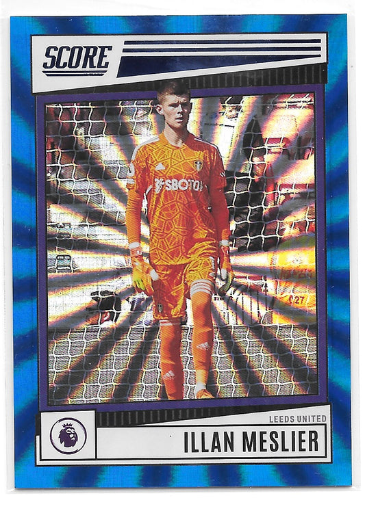 Illan Meslier (Leeds United) Blue Laser /60 Panini Score Premier League 22-23