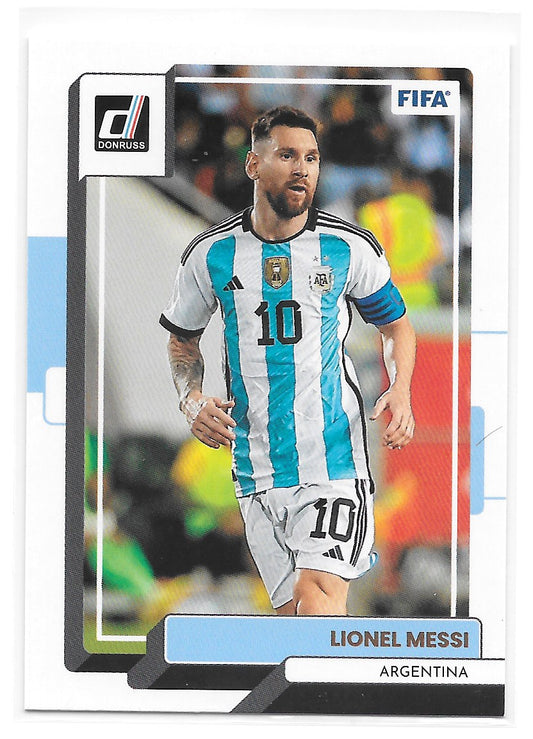 Lionel Messi (Argentina) Base Panini Donruss Soccer 22-23