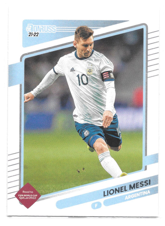 Lionel Messi (Argentina) Panini Donruss Road to Qatar 21-22