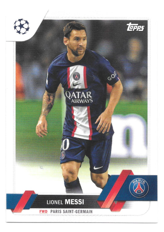 Lionel Messi (PSG) Topps UEFA Club Competitions Flagship 22-23