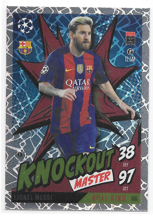 Lionel Messi (FC Barcelona) Knockout Master Topps Match Attax Extra 24-25