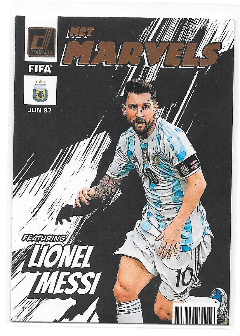 Lionel Messi (Argentina) Net Marvels Panini Donruss FIFA 22-23