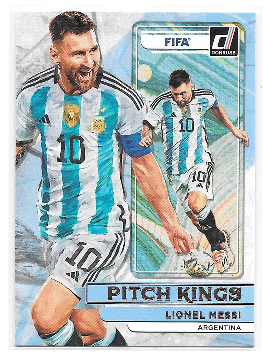 Lionel Messi (Argentina) Pitch Kings Panini Donruss FIFA 22-23