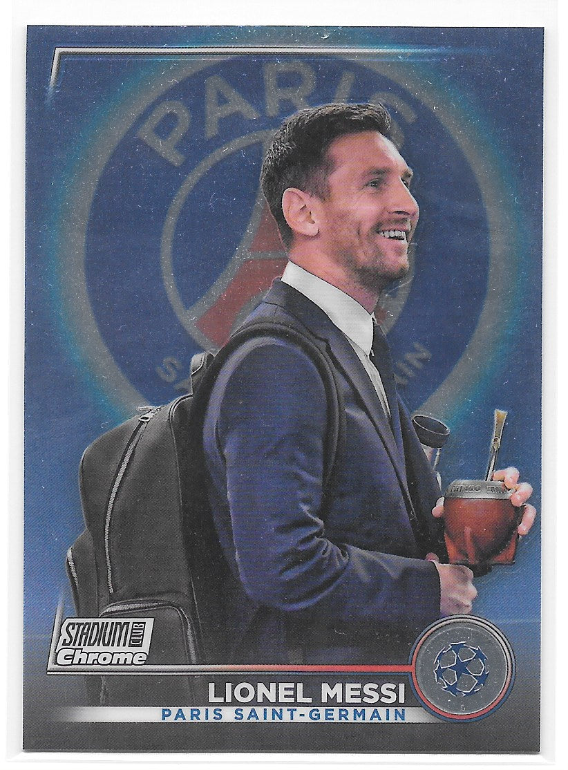 Lionel Messi (PSG) Base Topps Stadium Club Chrome 22-23