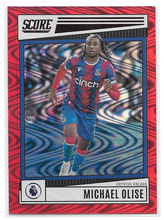 Michael Olise (Crystal Palace) Red Swirl /65 Panini Score Premier League 22-23