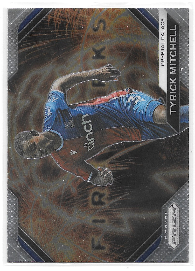 Tyrick Mitchell (Crystal Palace) Fireworks Panini Prizm Premier League 23-24