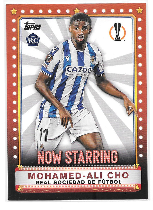 Mohamed-Ali Cho (Real Sociedad) Now Starring RC Topps UCC Flagship 22-23