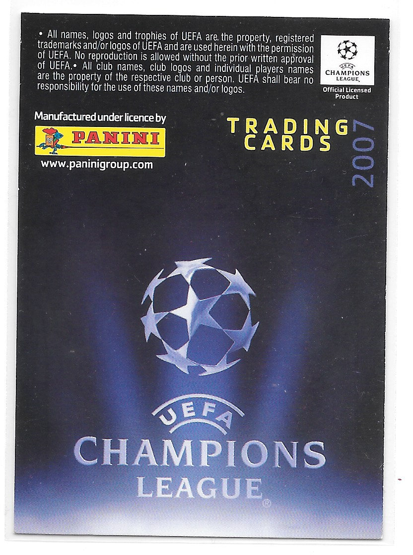 Vincenzo Montella (AS Roma) Base Panini UEFA Champions League 2006-07