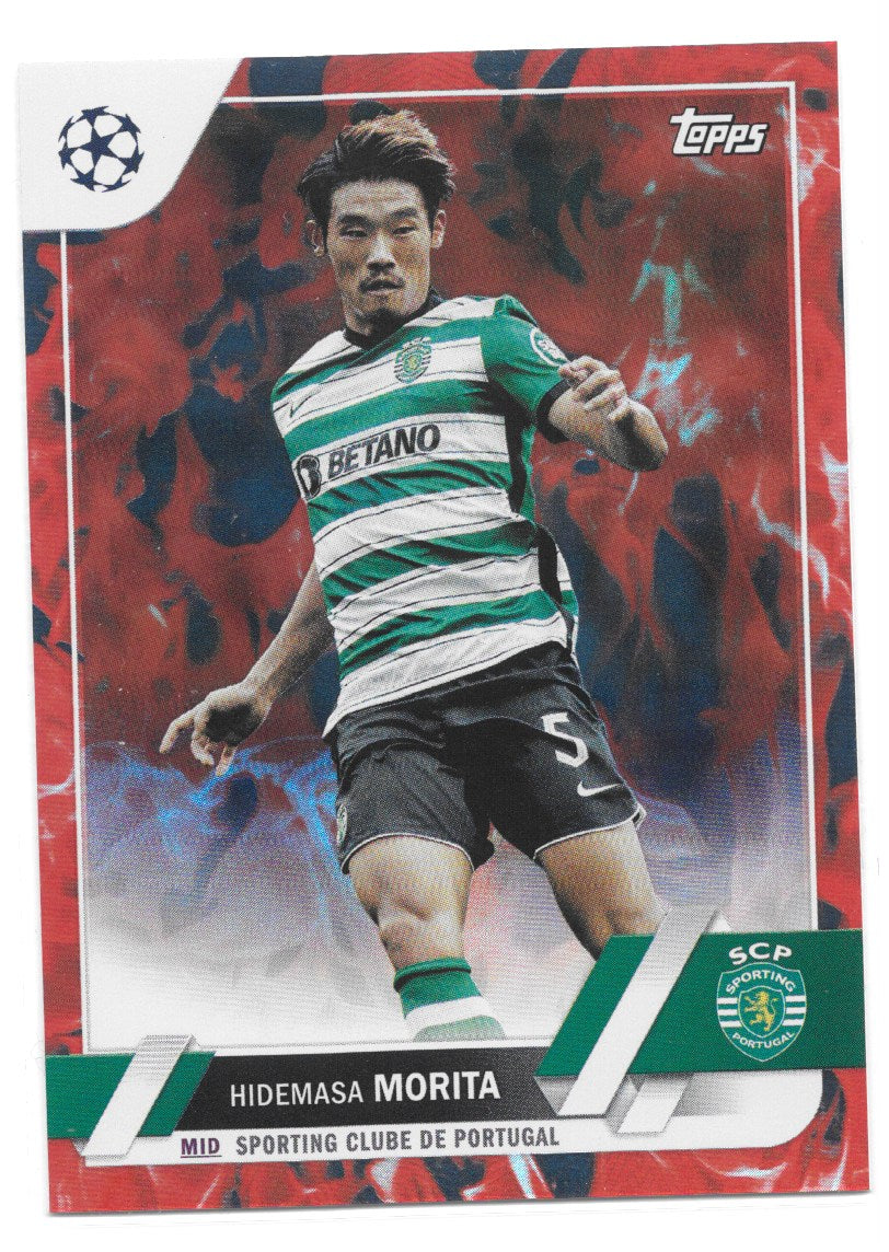 Hidemasa Morita (Sporting Clube de Portugal) Inferno Topps UCC Flagship 22-23