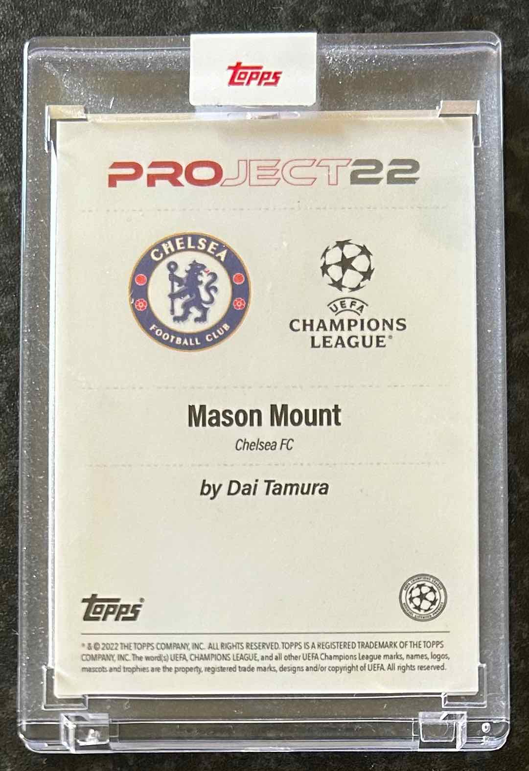 Mason Mount (Chelsea FC) x Dai Tamura Topps Project 22