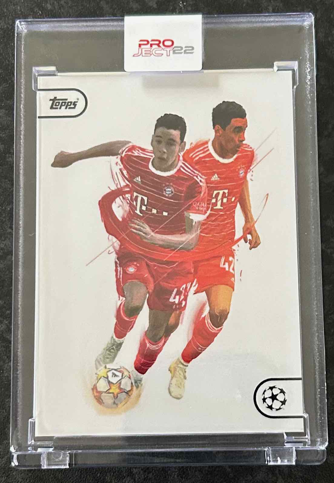 Jamal Musiala (FC Bayern Munchen) x Rafal Rola Topps Project 2022