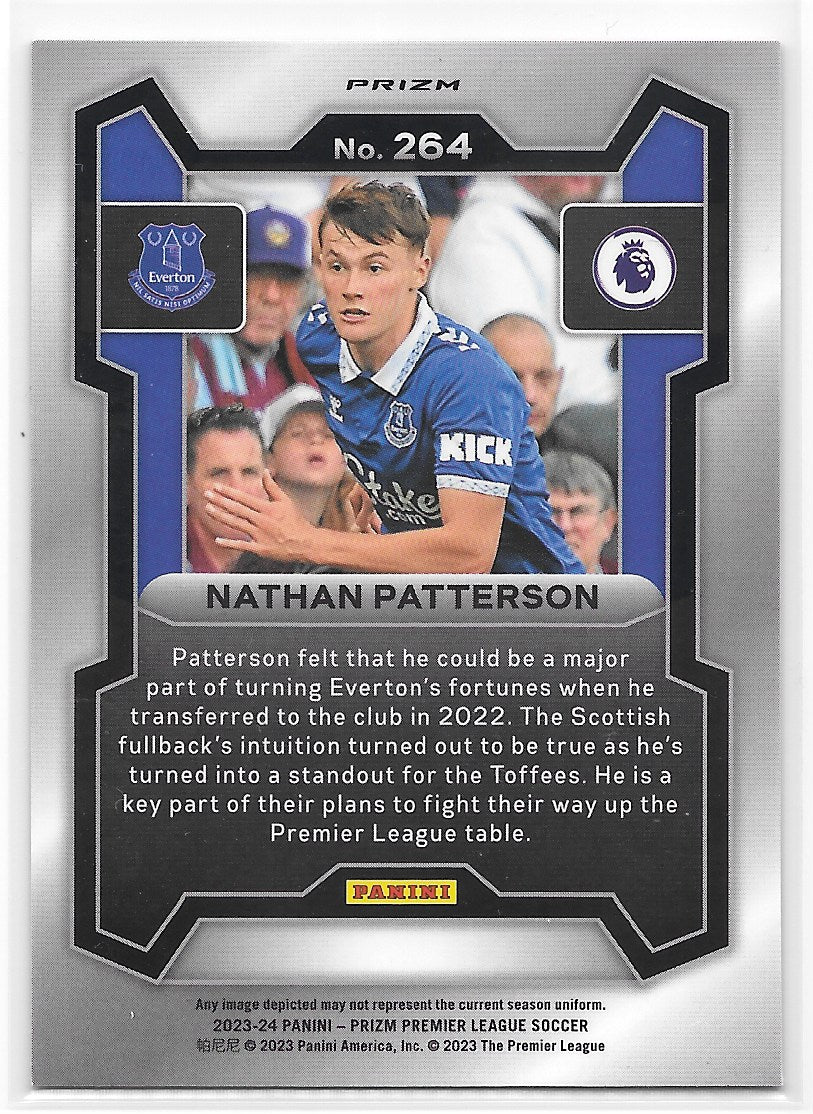 Nathan Patterson (Everton) Orange Mosaic Panini Prizm Premier League 23-24