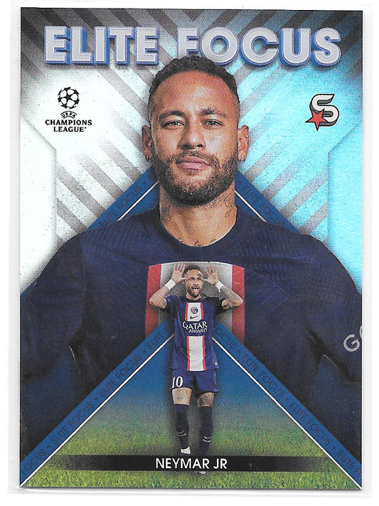 Neymar Jr (PSG) Elite Focus Topps SuperStars 22-23