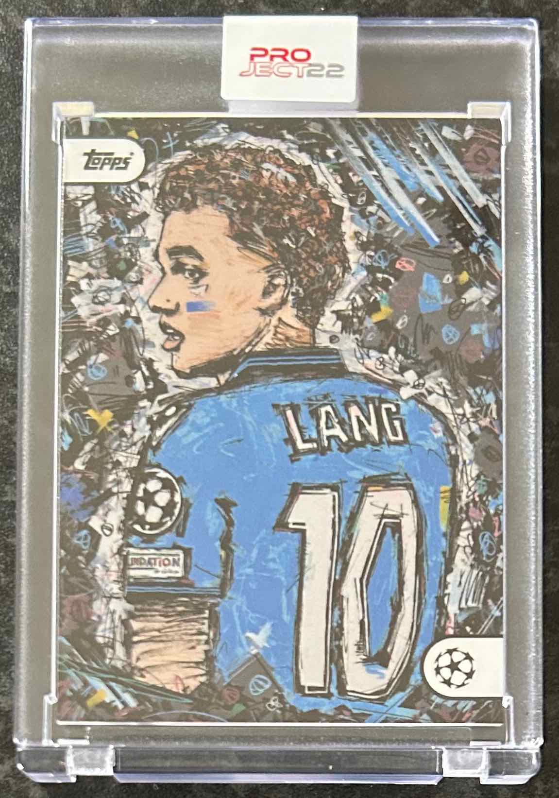 Noa Lang (Club Brugge) x Ivan Beslic Topps Project 2022