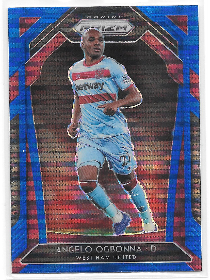 Angelo Ogbonna (West Ham United) Blue Pulsar Panini Prizm Premier League 20-21