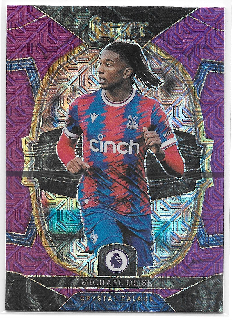 Michael Olise (Crystal Palace) Purple Mojo Panini Select Premier League 22-23