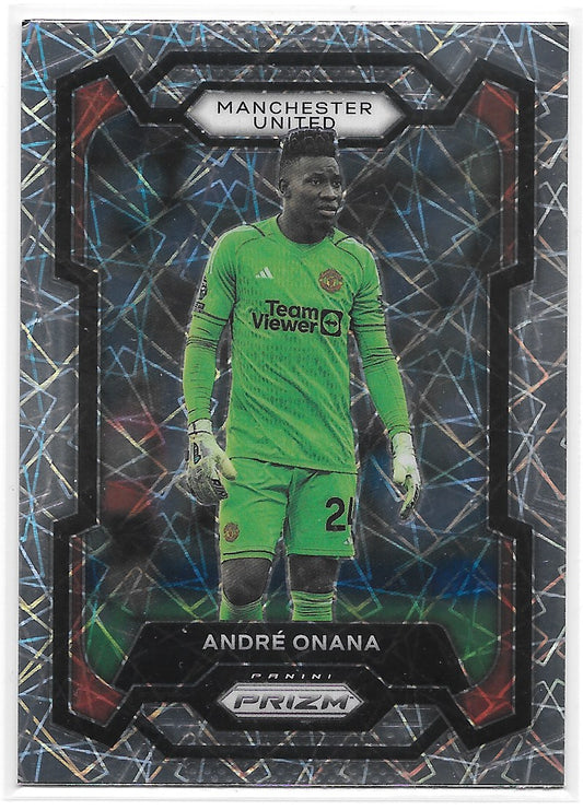 Andre Onana (Manchester United) Lazer Panini Prizm Premier League 23-24