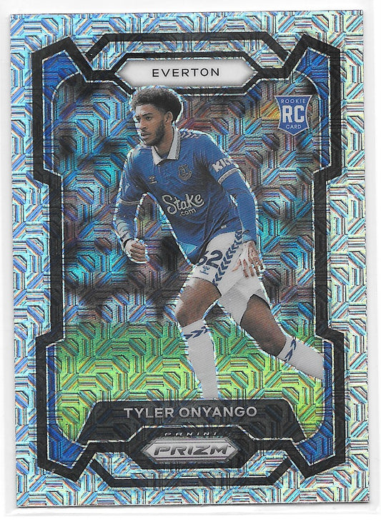 Tyler Onyango (Everton) Mojo RC Panini Prizm Premier League 23-24