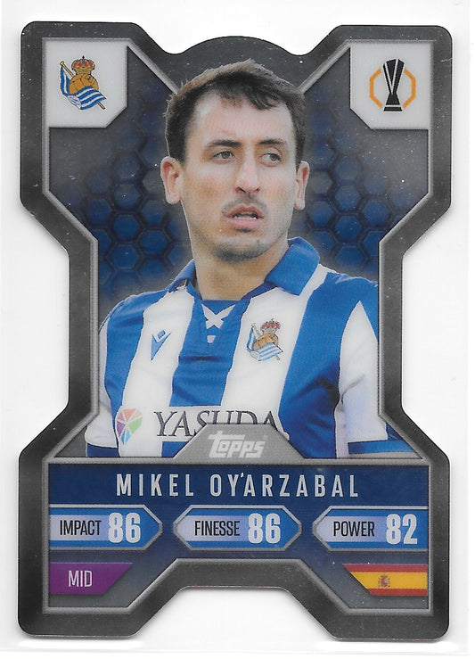 Mikel Oyarzabal (Real Sociedad) Chrome X Topps Match Attax Extra 24-25