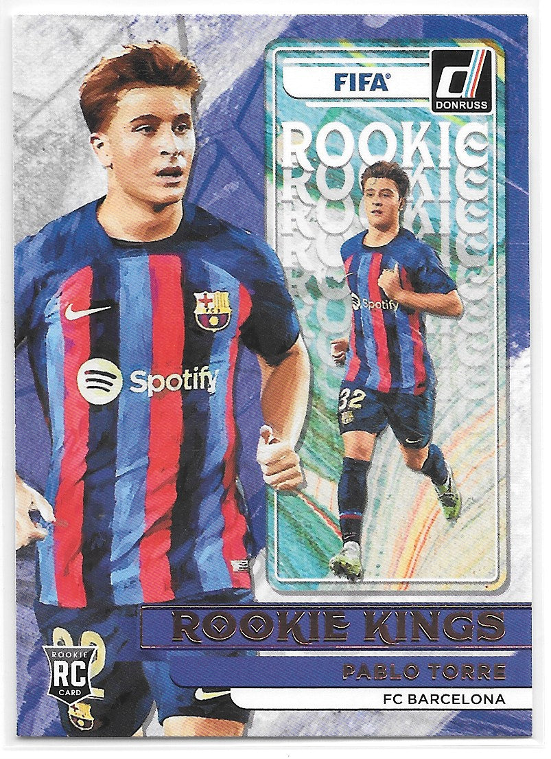 Pablo Torre (FC Barcelona) Rookie Kings Panini Donruss FIFA 22-23