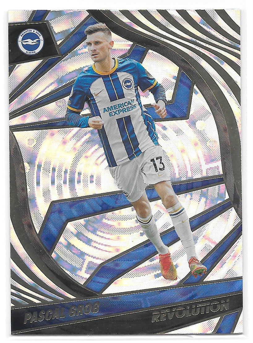 Pascal Gross (Brighton & Hove Albion) Fractal Panini Revolution Premier League 22-23