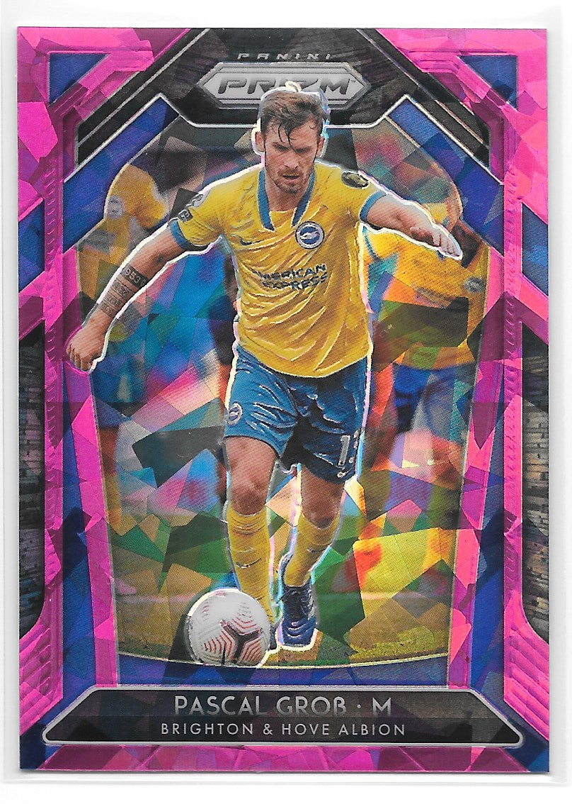 Pascal Gross (Brighton & Hove Albion) Pink Ice Panini Prizm Premier League 20-21