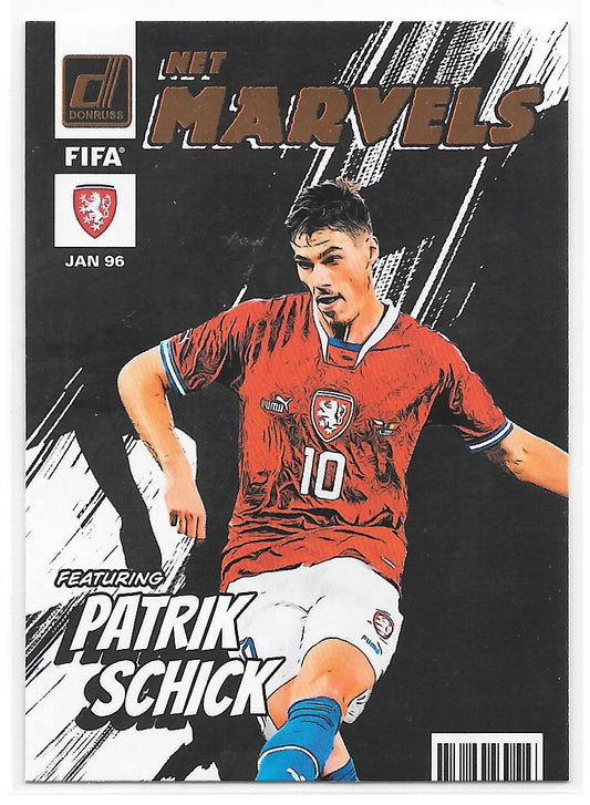 Patrik Schick (Czech Republic) Net Marvels Panini Donruss FIFA 22-23