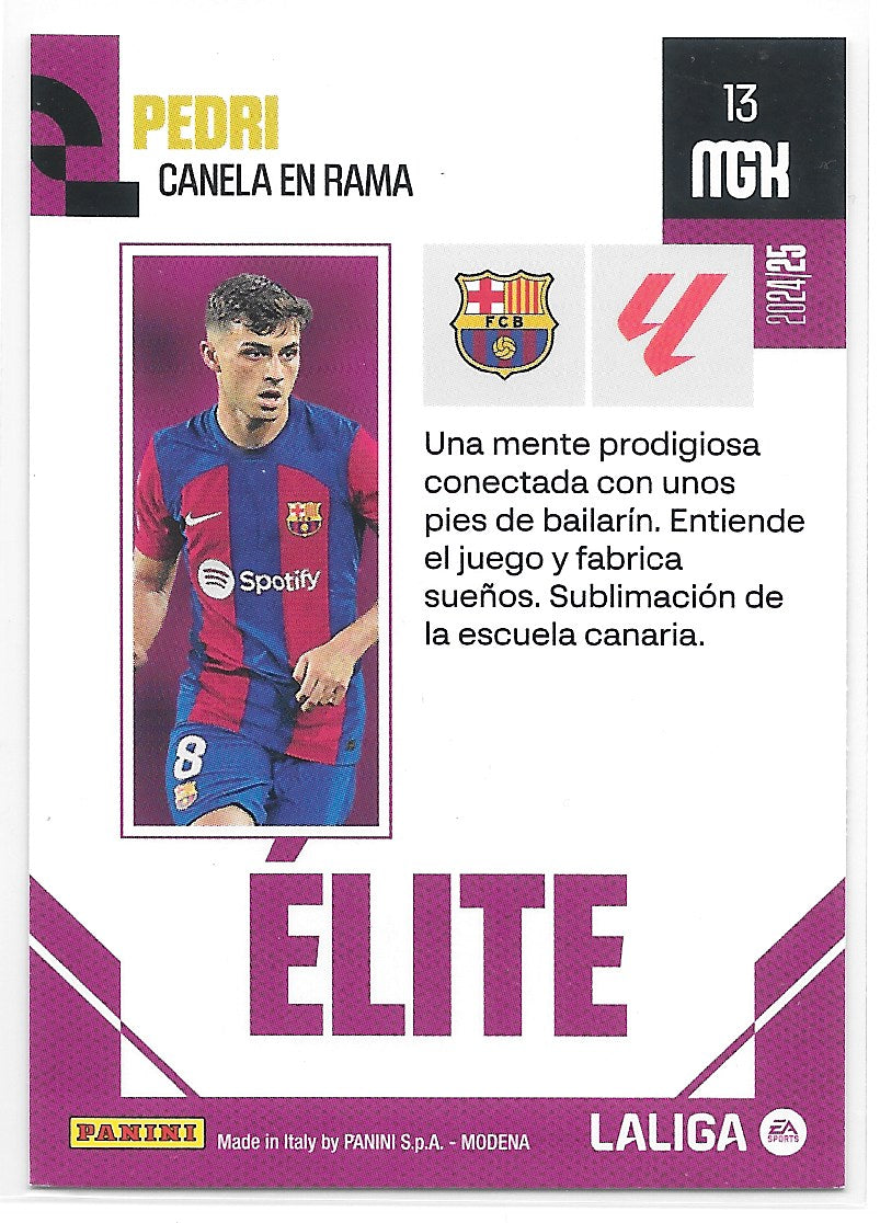 Pedri (FC Barcelona) Elite Panini La Liga MegaCracks 24-25