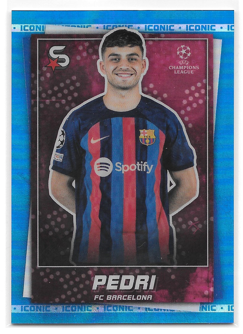 Pedri (FC Barcelona) Iconic /10 Topps SuperStars 22-23