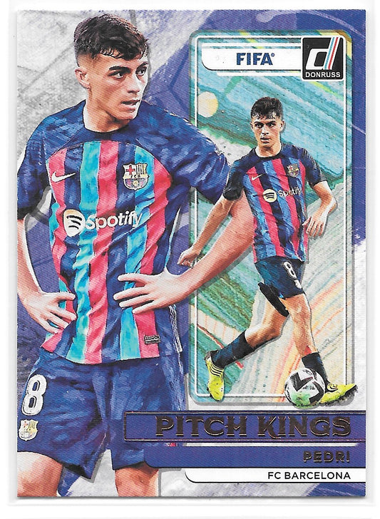 Pedri (FC Barcelona) Pitch Kings Panini Donruss FIFA 22-23