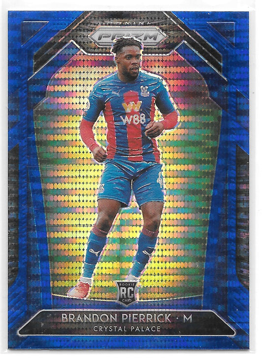 Brandon Pierrick (Crystal Palace) Blue Pulsar RC Panini Prizm Premier League 20-21