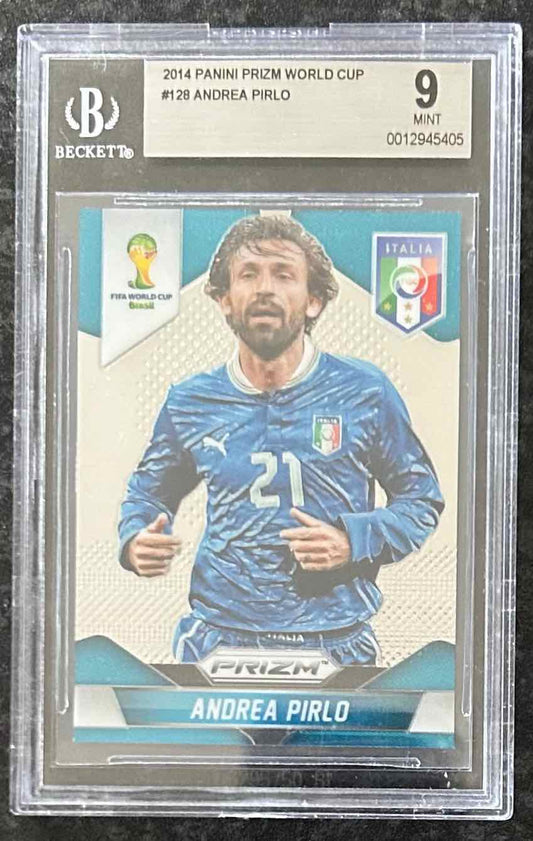 Andrea Pirlo (Italy) Base Panini Prizm World Cup 2014 BGS 9