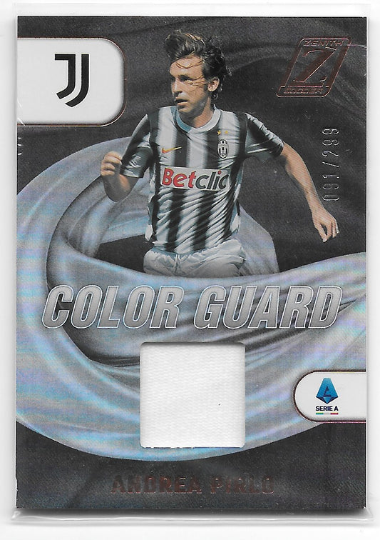 Andrea Pirlo (Juventus) Zenith Color Guard /299 Panini Chronicles Serie A 22-23