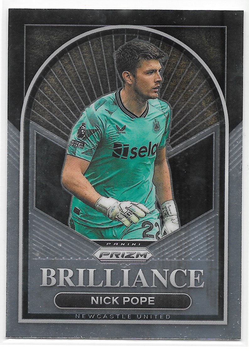 Nick Pope (Newcastle United) Brilliance Panini Prizm Premier League 23-24