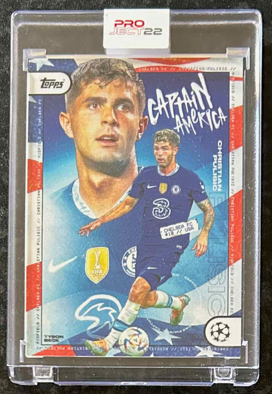 Christian Pulisic (Chelsea FC) x Tyson Beck Topps Project 2022