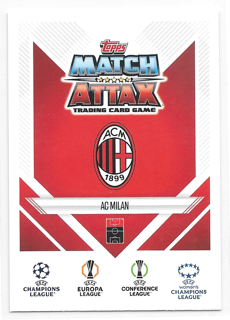 Christian Pulisic (AC Milan) X Factor Limited Edition Topps Match Attax Extra 24-25