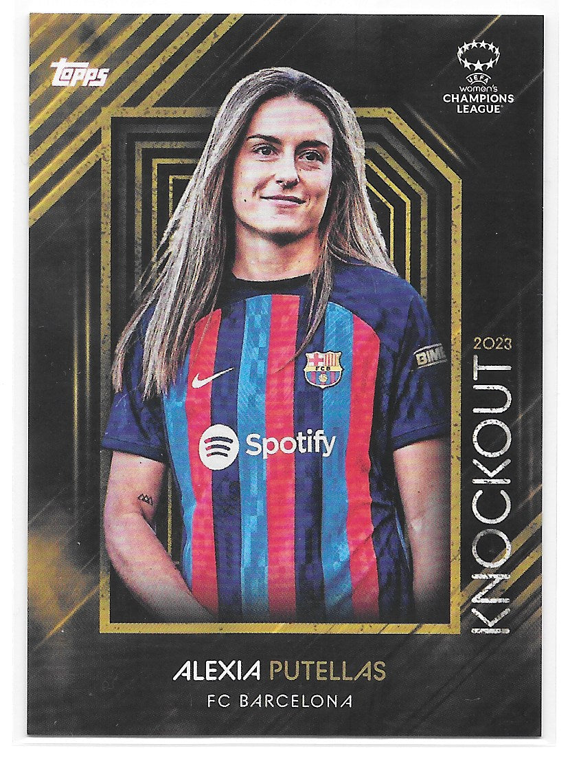 Alexia Putellas (FC Barcelona) Star Player Topps Knockout UEFA Women’s Champions League 2023