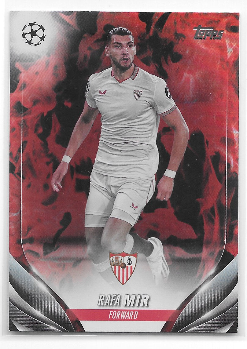 Rafa Mir (Sevilla) Inferno Topps UCC Flagship 23-24